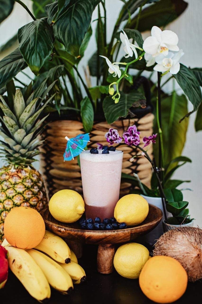 Palestinian Lemonade Frozen Blueberry Lemonade | Cream and Coffee | Palestine TX
